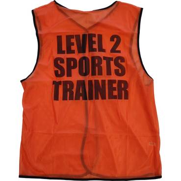 Level 2 Sports Trainer Bib - Orange