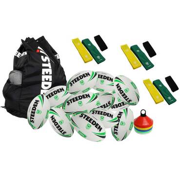 Junior Rugby League Training Equipment Pack - Complete Kit for Clubs, Schools & Coaches