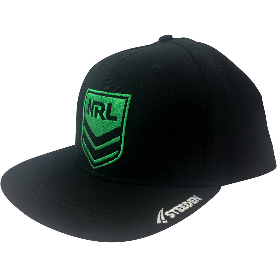mainNRL Snap Back Hat - available in black and grey1
