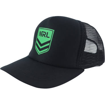 NRL Snap Back Hat - available in black and grey