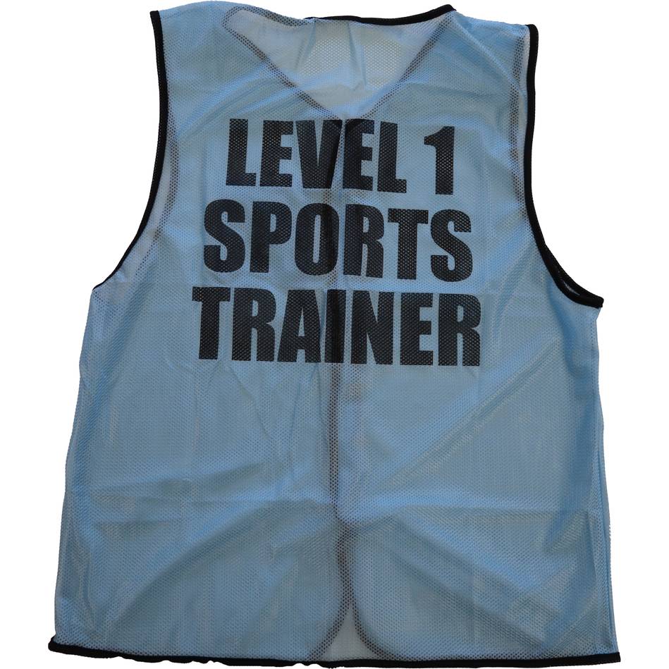 Level 1 Sports Trainer Bib Blue