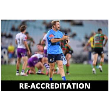 Level 1 Sports Trainer Re-accreditation Workshop